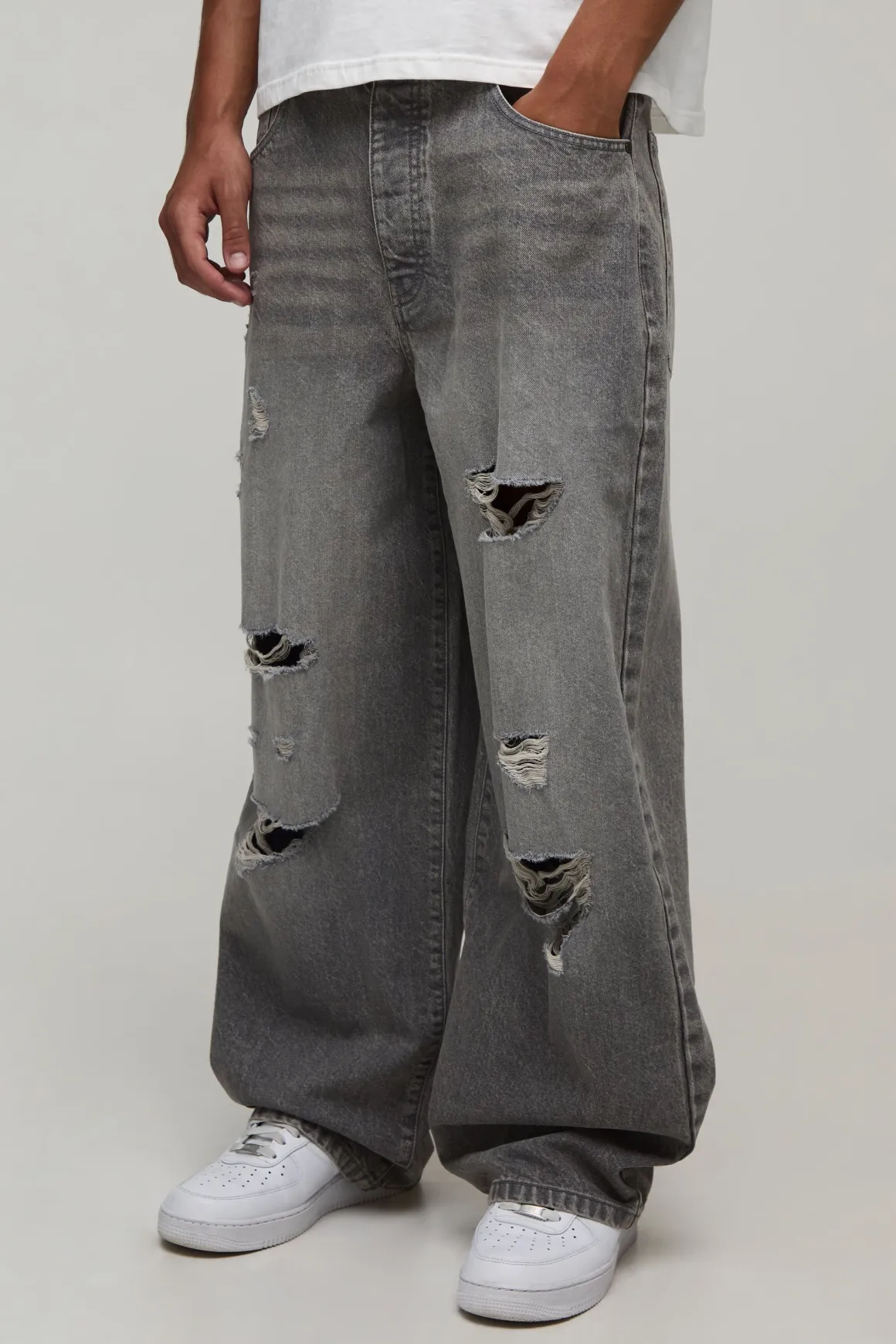 Jean Délavé Coupe Baggy