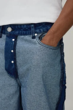 boohooMAN Jean Délavé Coupe Décontractée<Homme Denim|Denim