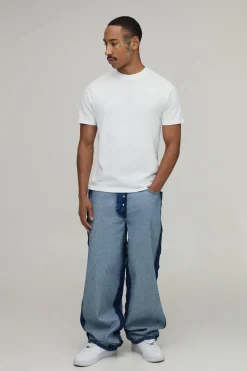 boohooMAN Jean Délavé Coupe Décontractée<Homme Denim|Denim
