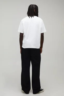 boohooMAN Jean Délavé Coupe Décontractée Détail Boucle<Homme Denim|Denim