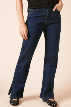 Dorothy Perkins Jean Droit avec Fente Latérale<Femme Denim|Jeans
