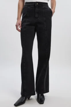 KarenMillen Jean Droit en Denim<Femme Denim|Jeans