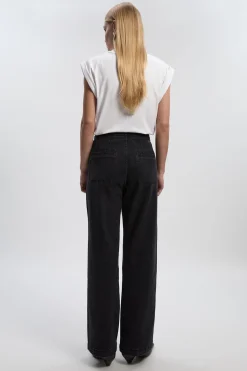 KarenMillen Jean Droit en Denim<Femme Denim|Jeans