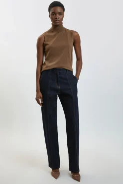 Jean Droit Petite En Denim