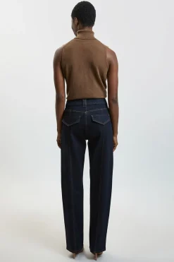 Jean Droit Petite En Denim