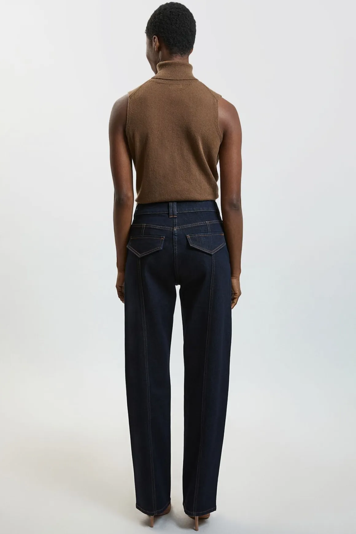 Jean Droit Petite En Denim