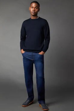 Jean Droit Stretch Indigo