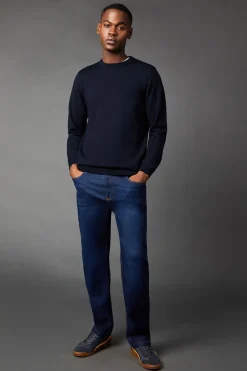 Jean Droit Stretch Indigo