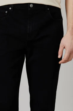 Jean Droit Stretch Noir