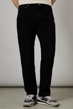Jean Droit Stretch Noir