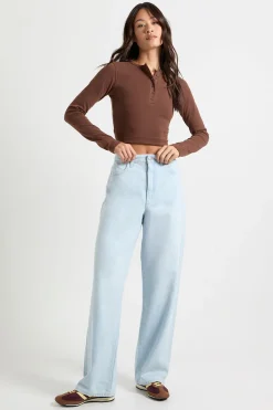 Jean Droit Taille Haute Tall Boohoo Basics
