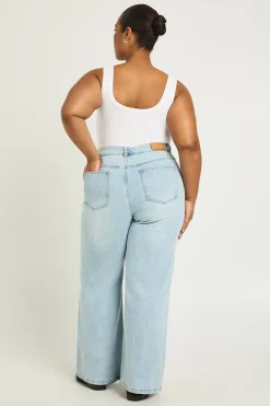 Jean Droit Taille Haute The Plus