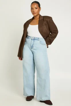 Jean Droit Taille Haute The Plus