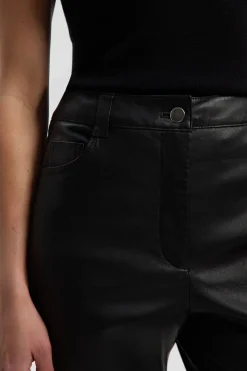 KarenMillen Jean en Cuir Stretch<Femme Pantalons|Tailleurs