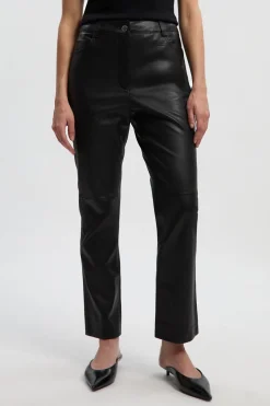 KarenMillen Jean en Cuir Stretch<Femme Pantalons|Tailleurs