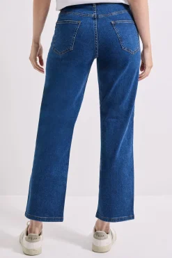 Jean En Denim Coupe Mom