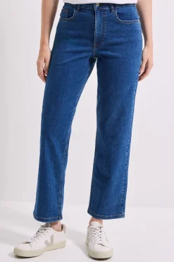 Jean En Denim Coupe Mom