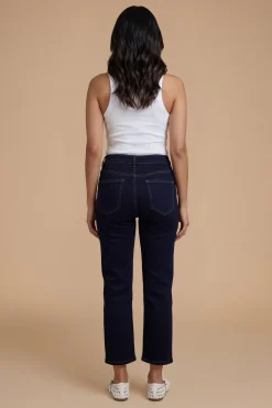Jean En Denim Coupe Mom Petite