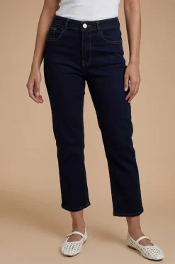 Jean En Denim Coupe Mom Petite