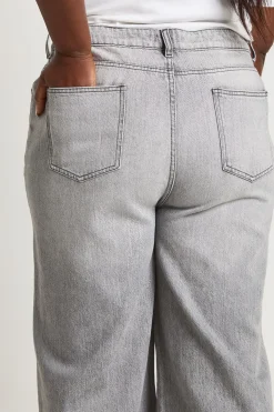 boohoo Jean Large Taille Haute Plus Basics<Femme Denim|Jeans