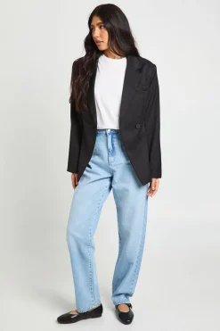 Jean Mom Taille Haute Basics Pour Grandes Tailles