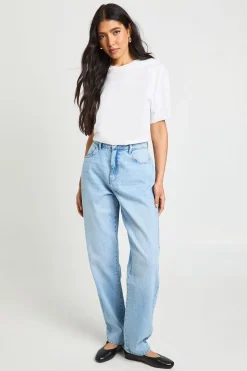 Jean Mom Taille Haute Basics Pour Grandes Tailles