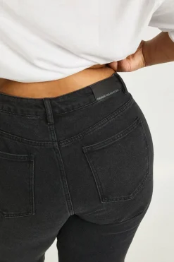 boohoo Jean Mom Taille Haute Grande Taille<Femme Denim|Jeans