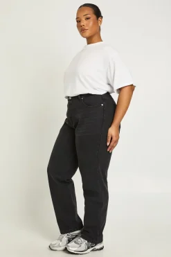 boohoo Jean Mom Taille Haute Grande Taille<Femme Denim|Jeans