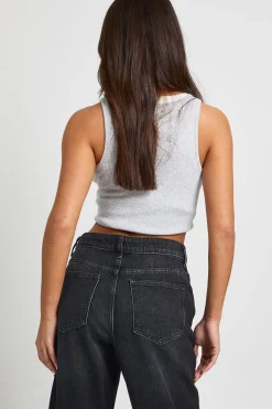 boohoo Jean Mom Taille Haute Petite Basics<Femme Denim|Jeans