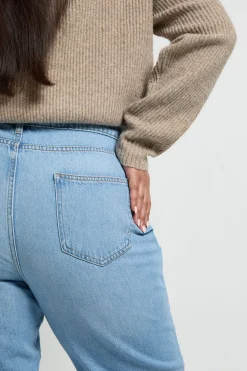 boohoo Jean Mom Taille Haute Plus Basics<Femme Denim|Jeans
