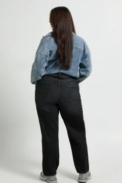 Jean Mom Taille Haute Plus Basics