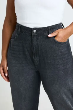 Jean Mom Taille Haute Plus Basics