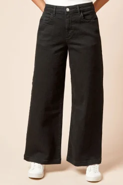 Dorothy Perkins Jean Petite Jambe Large avec Détails de Coutures<Femme Denim|Jeans