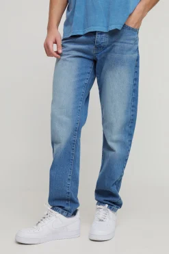 boohooMAN Jean Rigide Droit<Homme Denim|Denim