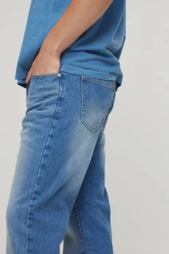boohooMAN Jean Rigide Droit<Homme Denim|Denim