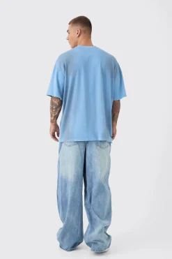 boohooMAN Jean rigide Parachute en<Homme Denim|Denim