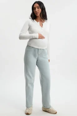 boohoo Jeans Boyfriend de Maternité au-dessus du Ventre<Femme Denim|Jeans