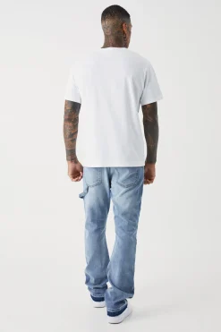 Jeans Carpenter slim, rigides et évasés