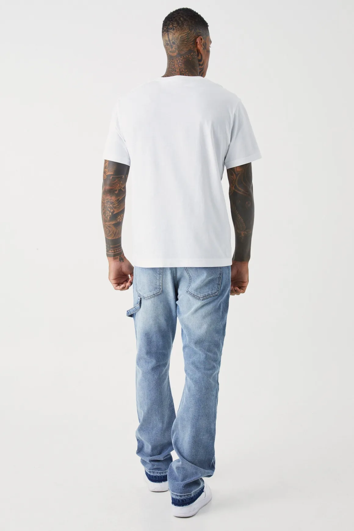Jeans Carpenter slim, rigides et évasés