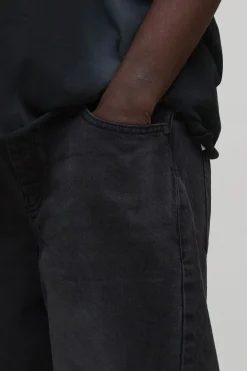 boohooMAN Jeans décontractés rigides délavés<Homme Denim|Denim