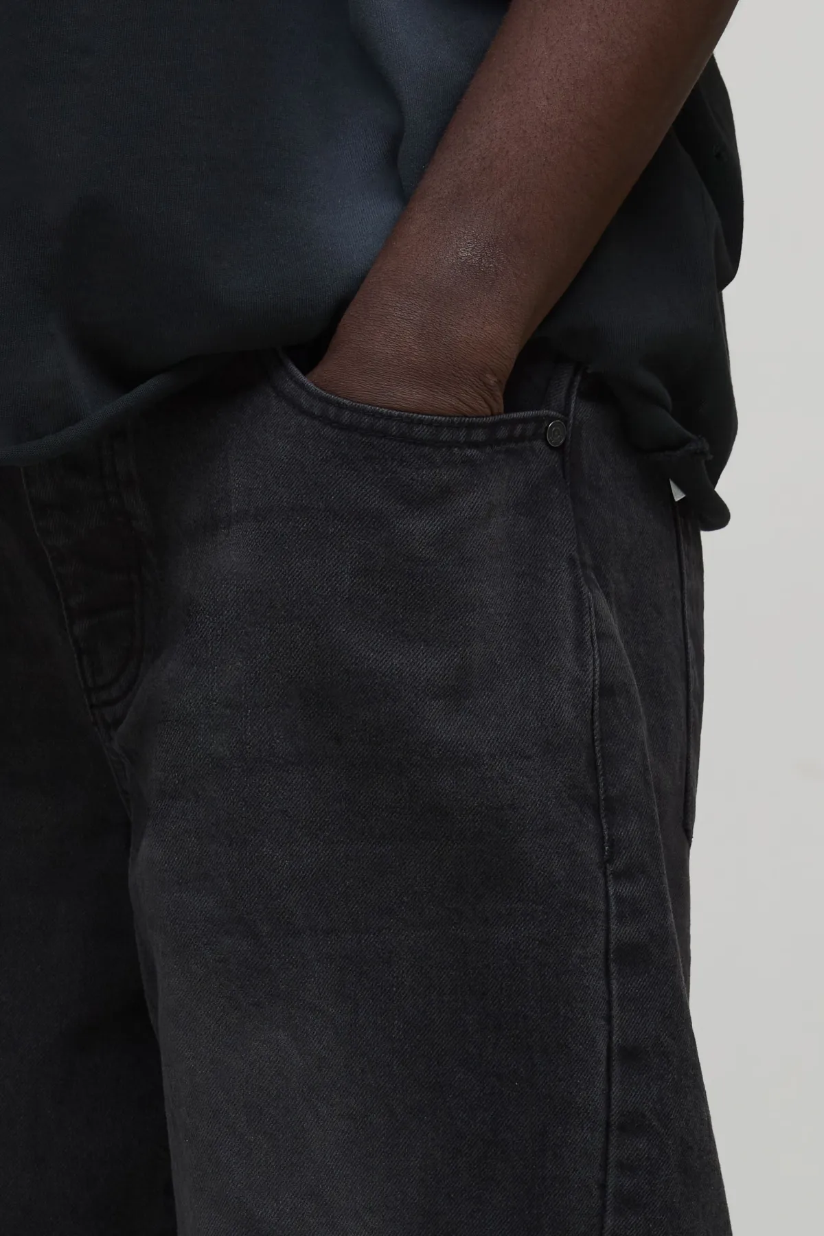 boohooMAN Jeans décontractés rigides délavés<Homme Denim|Denim