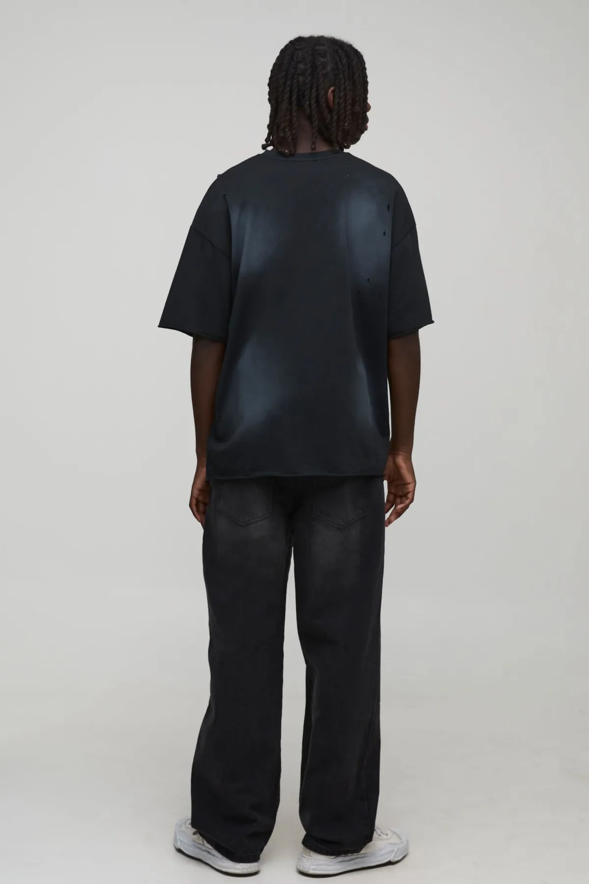 boohooMAN Jeans décontractés rigides délavés<Homme Denim|Denim