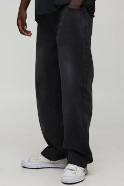 boohooMAN Jeans décontractés rigides délavés<Homme Denim|Denim