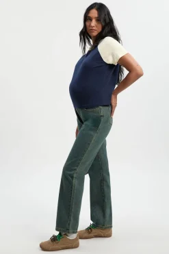 Jeans de Maman Maternité Over The Bump