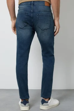 Burton Jean Skinny Fit Délavage Bleu<Homme Denim|Denim