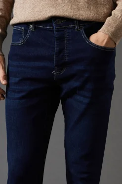 Burton Jean Skinny Fit Délavage Foncé<Homme Denim|Denim