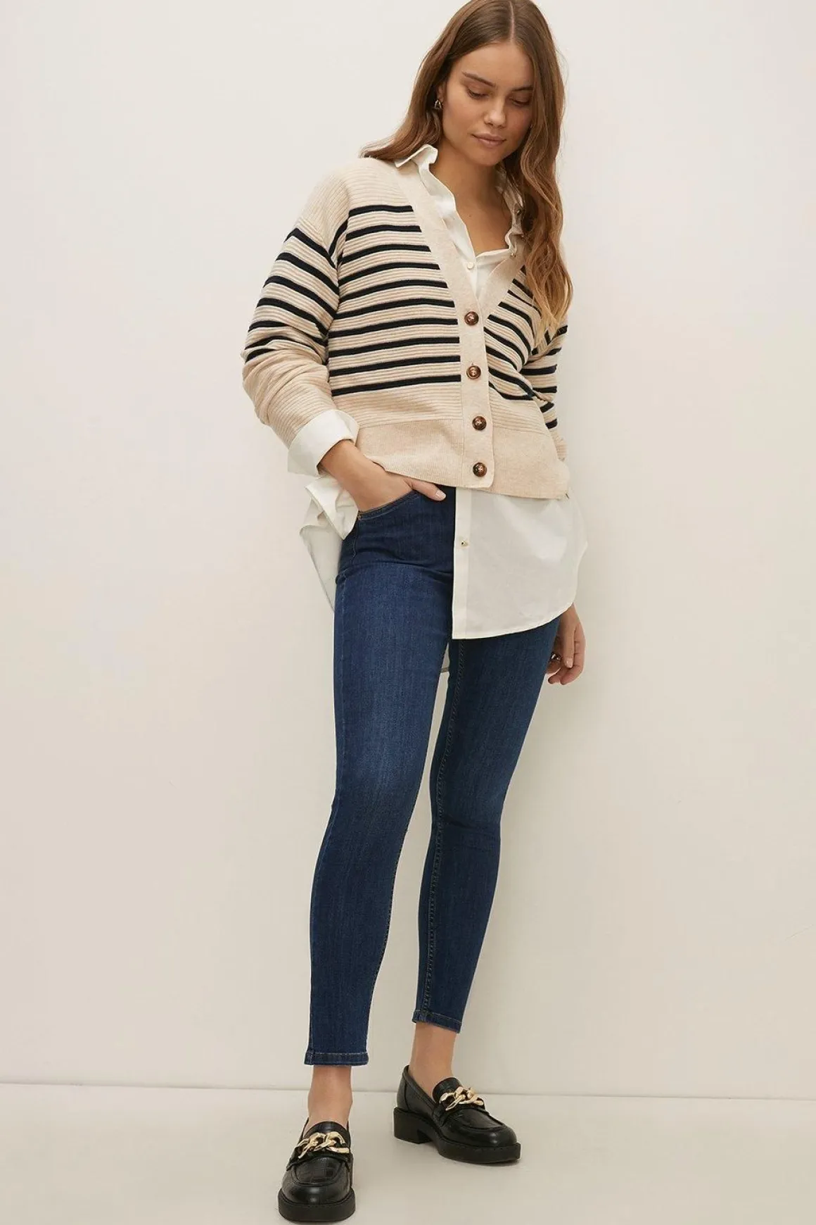 Jean Skinny Jade Taille Moyenne