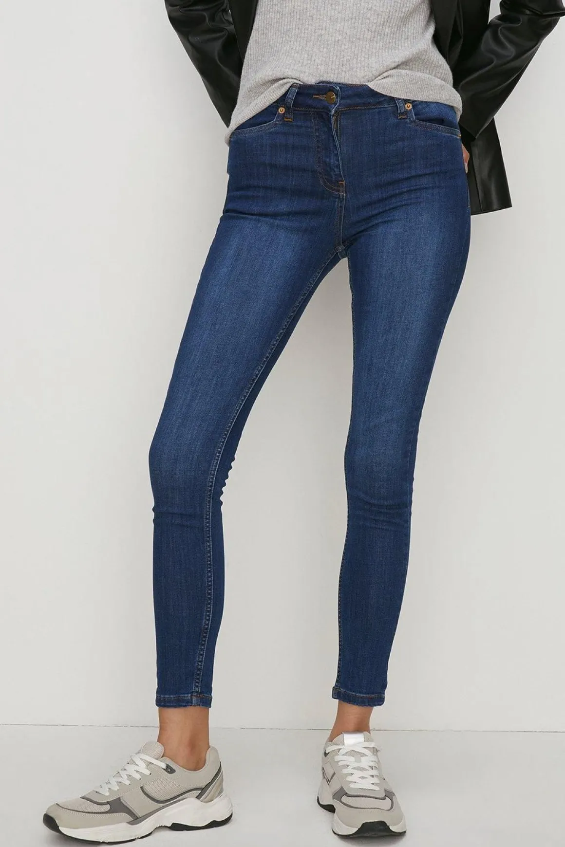 Jean Skinny Jade Taille Moyenne