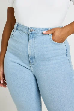 Jean Skinny Taille Haute Galbant Grande Taille