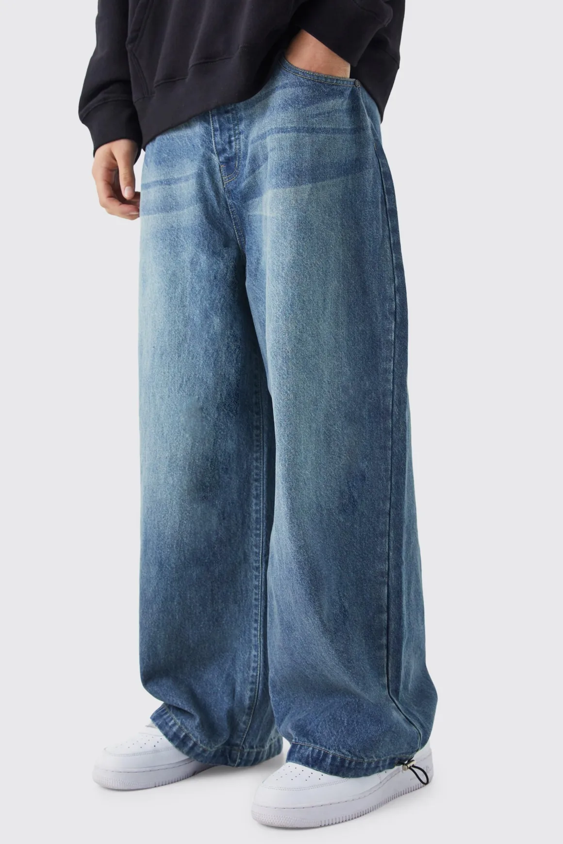 Jeans lavé en denim Parachute